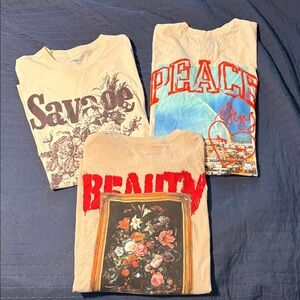 Men’s XXL Graphic Tee Lot (3 Shirts)